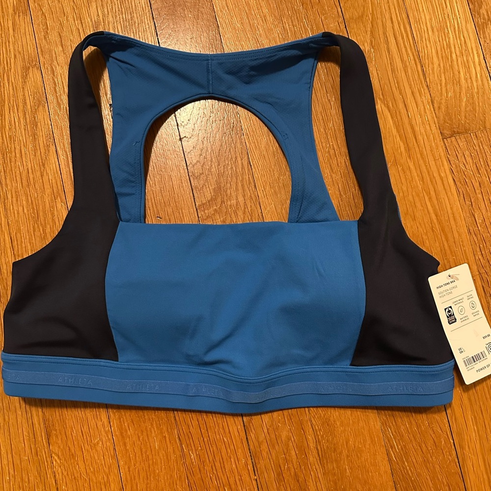 Athleta High Tone Bra size Large NWT